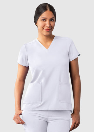 Adar Women's Modern fit V-Neck Top