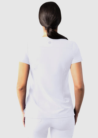 Adar Women's Modern fit V-Neck Top