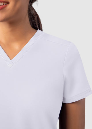 Adar Women's Modern fit V-Neck Top