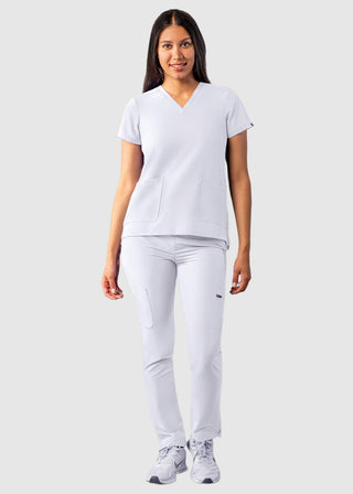 Adar Women's Modern fit V-Neck Top