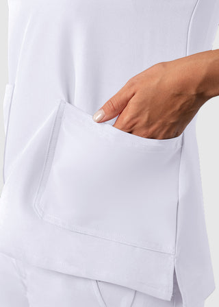 Adar Women's Modern fit V-Neck Top