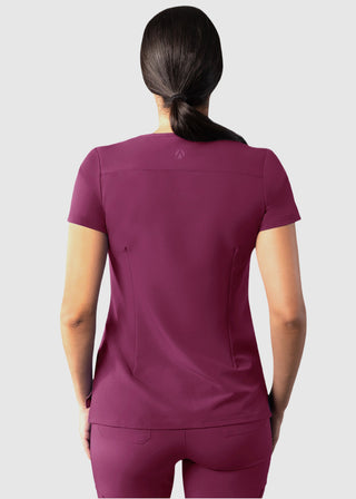 Adar Women's Modern fit V-Neck Top