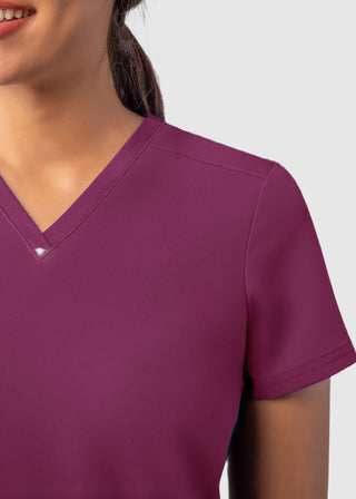 Adar Women's Modern fit V-Neck Top