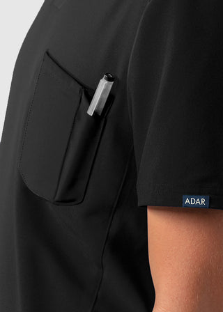 Adar Addition Men's Stylish Yet Practical Men's Modern V-Neck Top