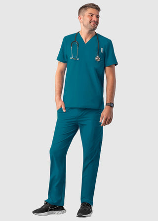 Adar Addition Men's Stylish Yet Practical Men's Modern V-Neck Top