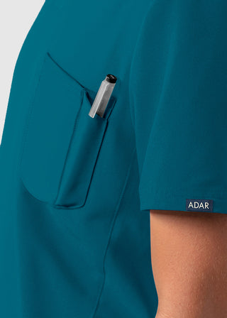 Adar Addition Men's Stylish Yet Practical Men's Modern V-Neck Top