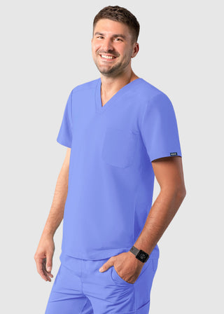 Adar Addition Men's Stylish Yet Practical Men's Modern V-Neck Top