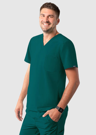 Adar Addition Men's Stylish Yet Practical Men's Modern V-Neck Top