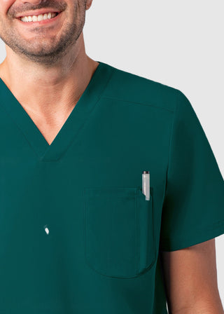 Adar Addition Men's Stylish Yet Practical Men's Modern V-Neck Top