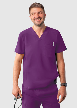 Adar Addition Men's Stylish Yet Practical Men's Modern V-Neck Top