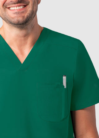 Adar Addition Men's Stylish Yet Practical Men's Modern V-Neck Top