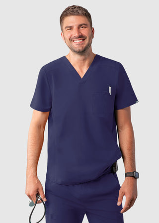 Adar Addition Men's Stylish Yet Practical Men's Modern V-Neck Top