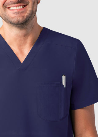 Adar Addition Men's Stylish Yet Practical Men's Modern V-Neck Top