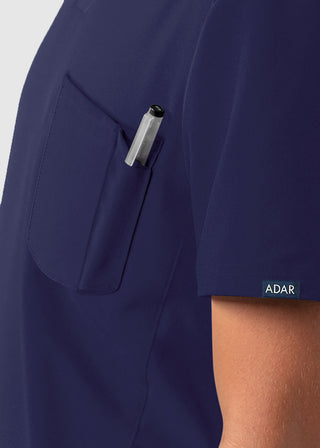 Adar Addition Men's Stylish Yet Practical Men's Modern V-Neck Top