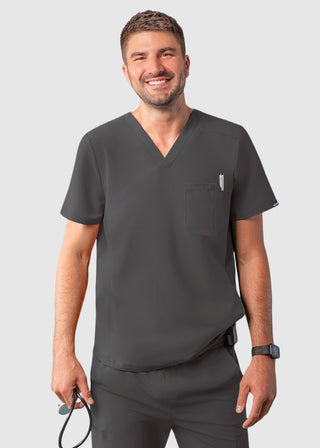 Adar Addition Men's Stylish Yet Practical Men's Modern V-Neck Top