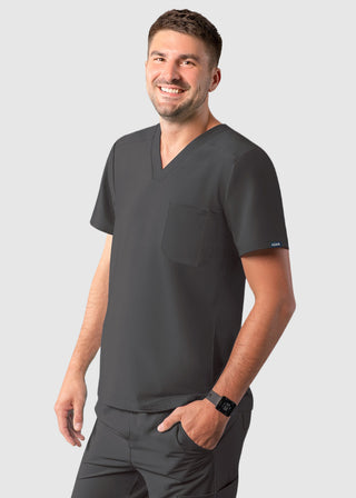 Adar Addition Men's Stylish Yet Practical Men's Modern V-Neck Top