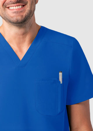 Adar Addition Men's Stylish Yet Practical Men's Modern V-Neck Top