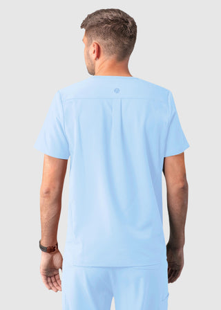 Adar Addition Men's Stylish Yet Practical Men's Modern V-Neck Top