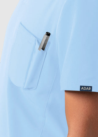 Adar Addition Men's Stylish Yet Practical Men's Modern V-Neck Top