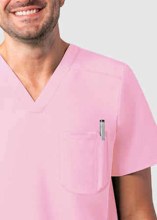 Adar Addition Men's Stylish Yet Practical Men's Modern V-Neck Top