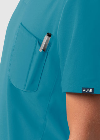 Adar Addition Men's Stylish Yet Practical Men's Modern V-Neck Top