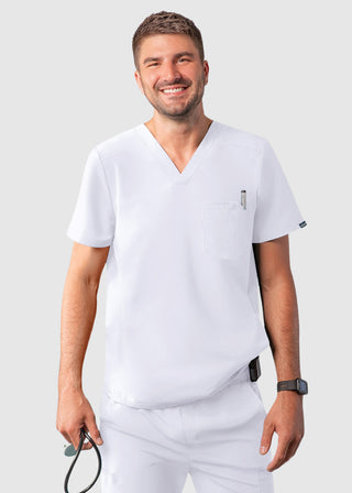 Adar Addition Men's Stylish Yet Practical Men's Modern V-Neck Top