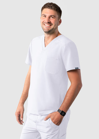 Adar Addition Men's Stylish Yet Practical Men's Modern V-Neck Top