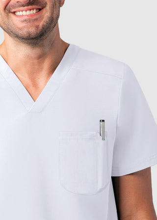 Adar Addition Men's Stylish Yet Practical Men's Modern V-Neck Top