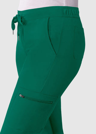 Adar Addition Women's Skinny Leg Mid-rise Addition Skinny Cargo Petite Pant