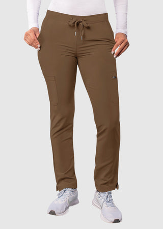 Adar Addition Women's Skinny Leg Mid-rise Addition Skinny Cargo Petite Pant