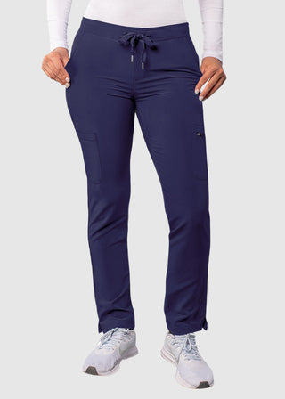 Adar Addition Women's Skinny Leg Mid-rise Addition Skinny Cargo Petite Pant