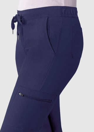 Adar Addition Women's Skinny Leg Mid-rise Addition Skinny Cargo Petite Pant