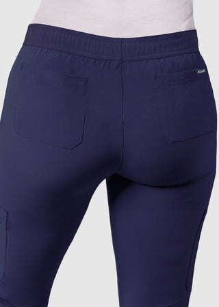 Adar Addition Women's Skinny Leg Mid-rise Addition Skinny Cargo Petite Pant