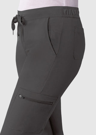 Adar Addition Women's Skinny Leg Mid-rise Addition Skinny Cargo Petite Pant