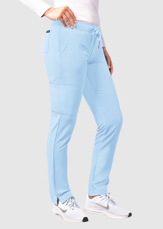 Adar Addition Women's Skinny Leg Mid-rise Addition Skinny Cargo Petite Pant