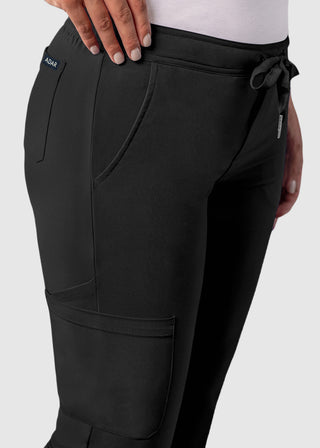 Adar Addition Women's Skinny Leg Mid-rise Addition Skinny Cargo Tall Pant