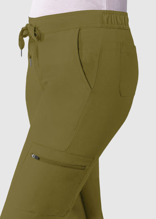 Adar Addition Women's Skinny Leg Mid-rise Addition Skinny Cargo Tall Pant