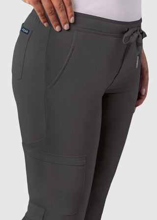 Adar Addition Women's Skinny Leg Mid-rise Addition Skinny Cargo Pant