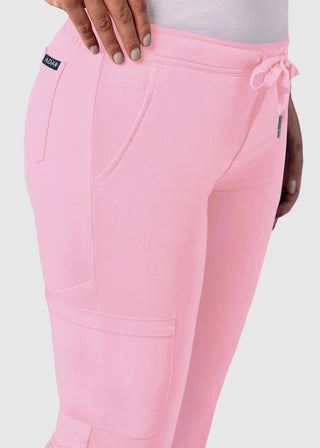 Adar Addition Women's Skinny Leg Mid-rise Addition Skinny Cargo Pant