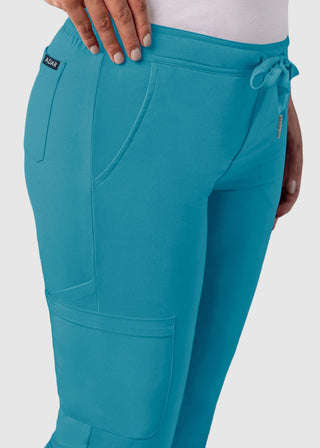 Adar Addition Women's Skinny Leg Mid-rise Addition Skinny Cargo Pant