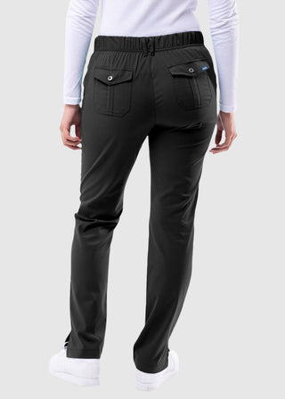 Adar Pro Women's Slim Fit Utility Scrub Petite Pant