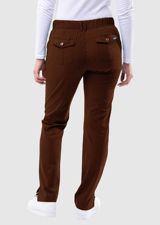 Adar Pro Women's Slim Fit Utility Scrub Petite Pant