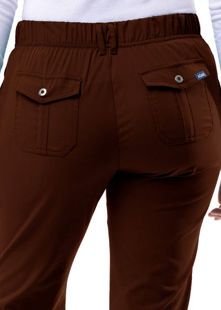 Adar Pro Women's Slim Fit Utility Scrub Tall Pant