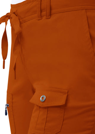 Adar Pro Women's Slim Fit Utility Scrub Petite Pant