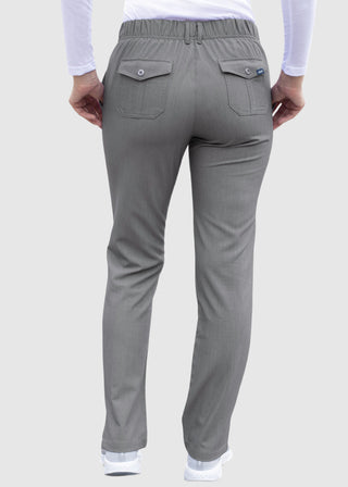 Adar Pro Women's Slim Fit Utility Scrub Tall Pant