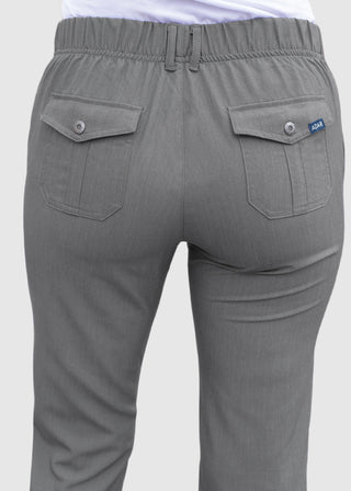 Adar Pro Women's Slim Fit Utility Scrub Tall Pant