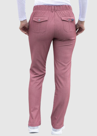 Adar Pro Women's Slim Fit Utility Scrub Tall Pant