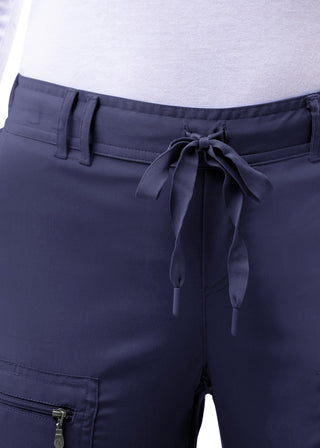 Adar Pro Women's Slim Fit Utility Scrub Tall Pant