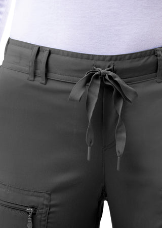 Adar Pro Women's Slim Fit Utility Scrub Tall Pant