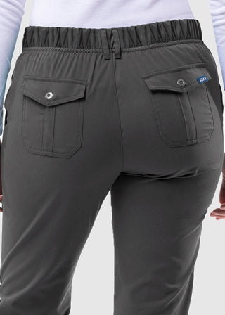 Adar Pro Women's Slim Fit Utility Scrub Petite Pant